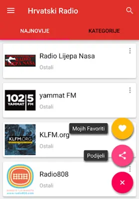 Radio HR, Hrvatski Radio android App screenshot 1